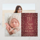Search for red and gold quince invitations Daughter