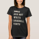 Recherche de baseball mom tshirts Blanc