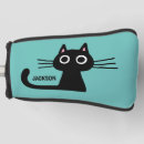 Search for cats golf head covers Black cat