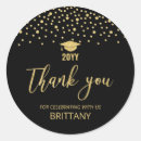 Search for school thank you stickers Gold