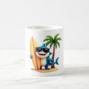 Search for cool shark mugs Beach