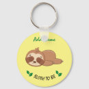 Search for funny sloth keychains Birthday
