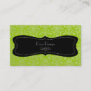 Recherche de shamrock business cards Vert