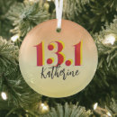 Search for half marathon ornaments 13 1