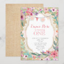 Recherche de pink 1st birthday invitations Chic