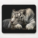 Search for white tigers mousepads Wild