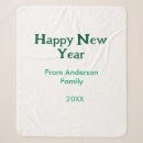 Search for new year blankets Calligraphy typography elegant