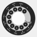 Search for black telephone stickers Dial