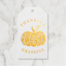 Search for gold foil gift tags Pumpkin