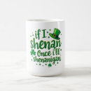 Recherche de leprechauns tasses Shamrock