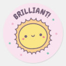 Search for brilliant stickers Well done