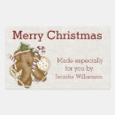 Search for homemade treat stickers Xmas