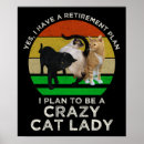 Search for crazy cat lady posters Cute