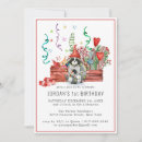 Search for red winter wonderland invitations Watercolor