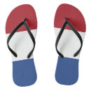 Search for red white and blue sandals Flag