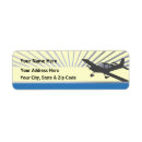 Search for aircraft return address labels Pilot