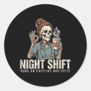 Search for night shift nurse stickers Nursing