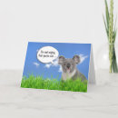 Search for koala bear birthday cards Humour