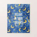 Search for moon and stars puzzles Night
