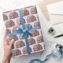 Search for christmas house wrapping paper Gingerbread houses
