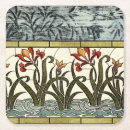 Search for stained glass coasters Botanical