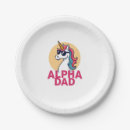 Search for fathers day paper plates Unicorn