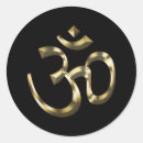 Search for gold aum stickers Yoga
