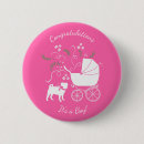 Search for pink pugs buttons Dog