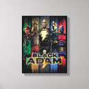 Search for black adam canvas prints Dc comic movie