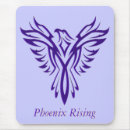 Recherche de oiseau phoenix tapis souris Flammes