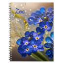 Search for forget me not notebooks Floral