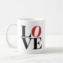 Search for bold fonts mugs Red