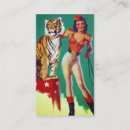 Search for pinups business cards Retro