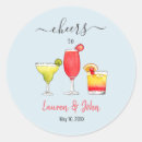 Search for cocktail wedding stickers Bridal shower