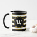 Search for gold and white stripes mugs Modern