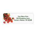 Search for vegetarian return address labels Organic