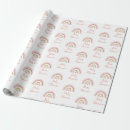 Search for boho baby wrapping paper Girly