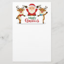 Search for santa claus personal stationery Merry