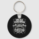 Search for born funny keychains Fishing rod