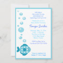 Search for fishy invitations Under the sea