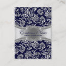 Search for blue damask business cards Pattern