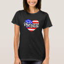 Search for independence day womens tshirts Heart
