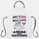 Search for anime girl aprons Kawaii