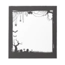 Search for halloween notepads Spooky