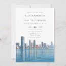 Search for miami wedding invitations Watercolor