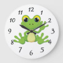 Recherche de dessin de grenouille horloges Pour enfants