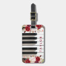 Search for piano luggage tags Pianist