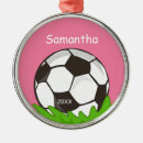 Recherche de ballon de football ornements Rose