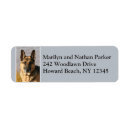 Search for two dogs return address labels Pets