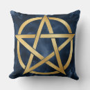 Recherche de pentagramme coussins Wiccan